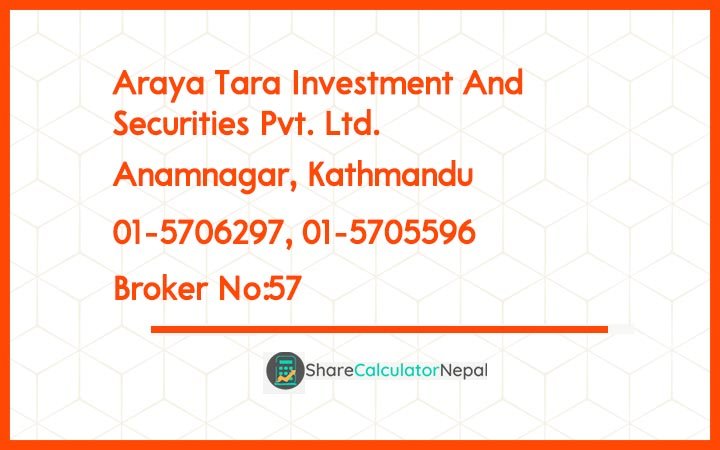 Araya Tara Investment And Securities Pvt. Ltd.