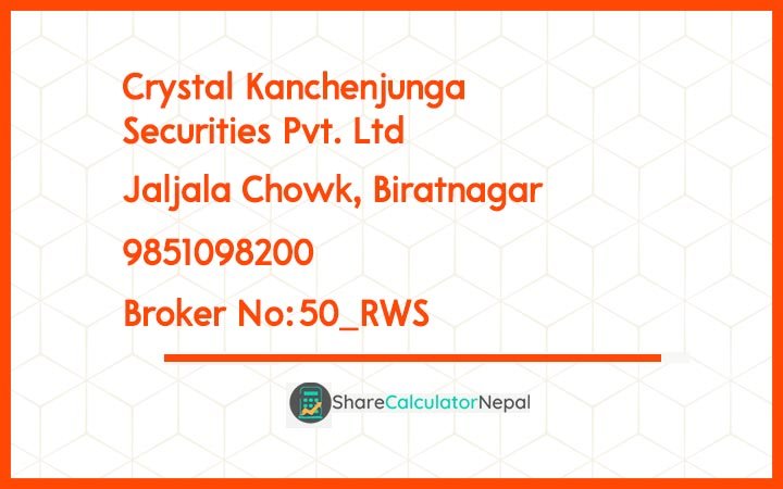 Crystal Kanchenjunga Securities Pvt. Ltd