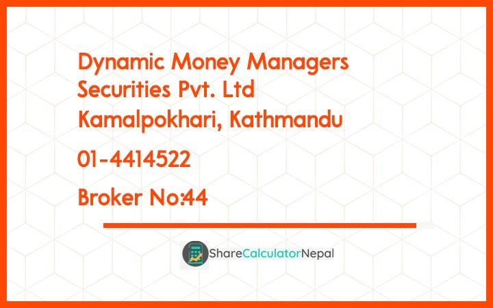 Dynamic Money Managers Securities Pvt. Ltd
