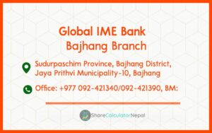 Global IME Bank (GBIME) - Bajhang Branch