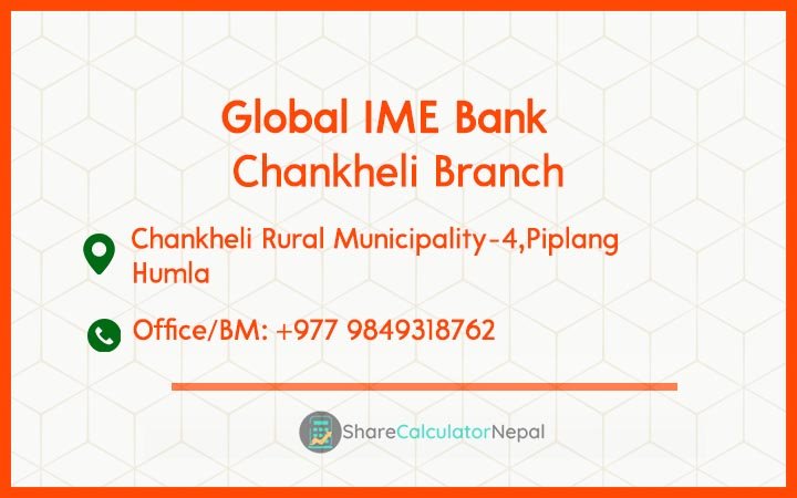 Global IME Bank (GBIME) - Chankheli Branch