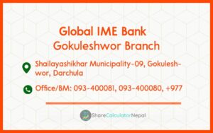 Global IME Bank (GBIME) - Gokuleshwor Branch