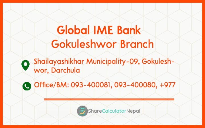 Global IME Bank (GBIME) - Gokuleshwor Branch