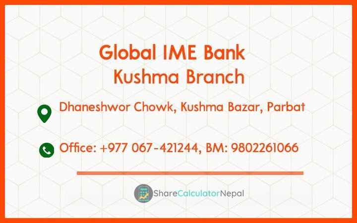 Global IME Bank (GBIME) - Kushma Branch