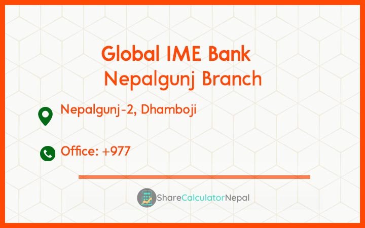 Global IME Bank (GBIME) - Nepalgunj Branch