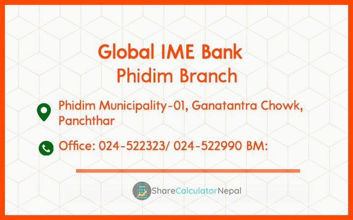 Global IME Bank (GBIME) - Phidim Branch