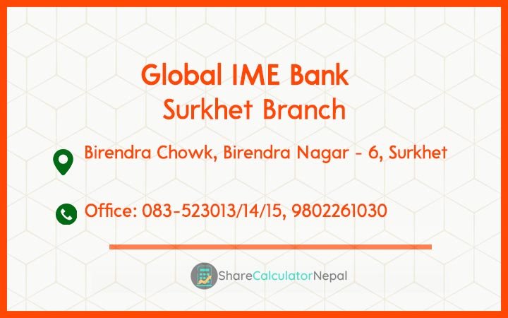 Global IME Bank (GBIME) - Surkhet Branch
