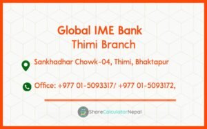 Global IME Bank (GBIME) - Thimi Branch