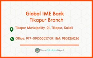 Global IME Bank (GBIME) - Tikapur Branch