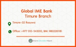 Global IME Bank (GBIME) - Timure Branch