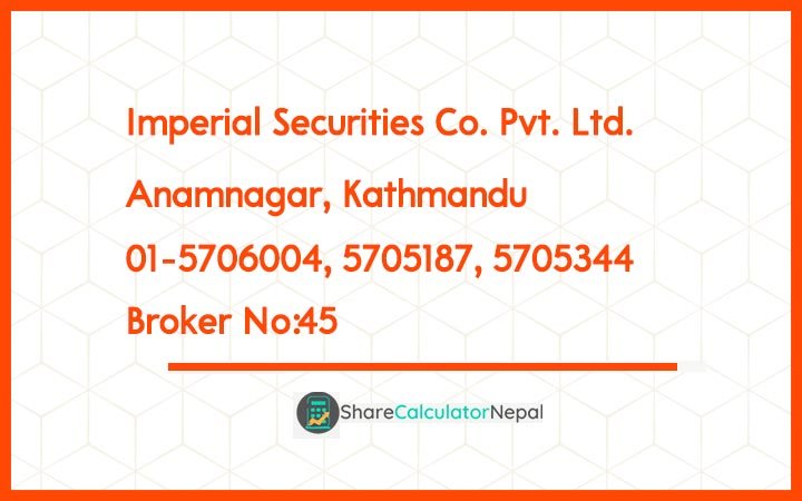 Imperial Securities Co. Pvt. Ltd.