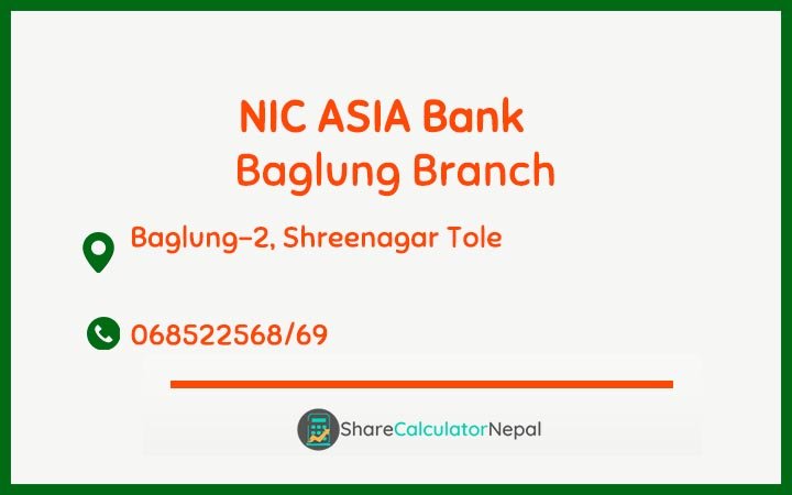 NIC Asia Bank Limited (NICA) - Baglung Branch