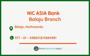 NIC ASIA Bank Limited NICA Balaju Branch