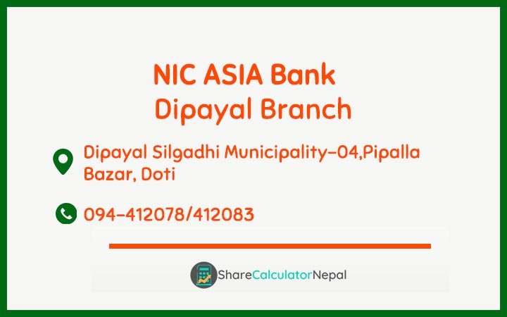NIC Asia Bank Limited (NICA) - Dipayal  Branch