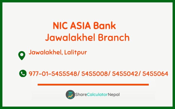 NIC Asia Bank Limited (NICA) - Jawalakhel  Branch