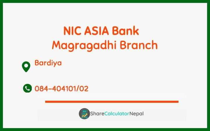 NIC Asia Bank Limited (NICA) - Magragadhi  Branch