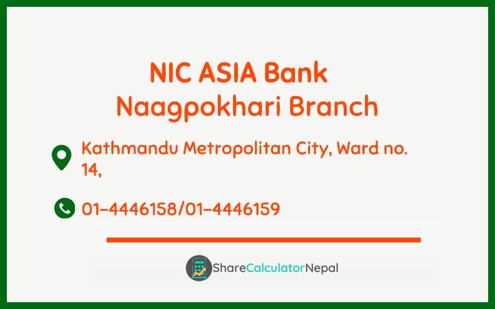 NIC Asia Bank Limited (NICA) - Naagpokhari  Branch