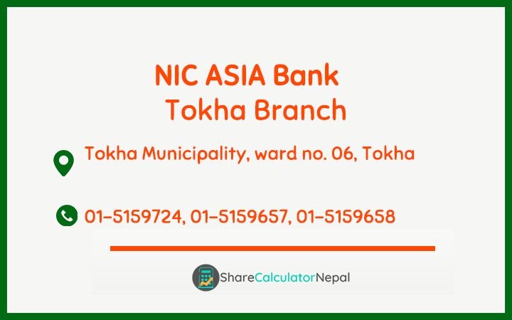 NIC Asia Bank Limited (NICA) - Tokha  Branch
