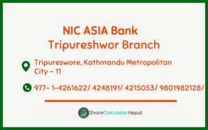 NIC Asia Bank Limited (NICA) - Tripureshwor Branch