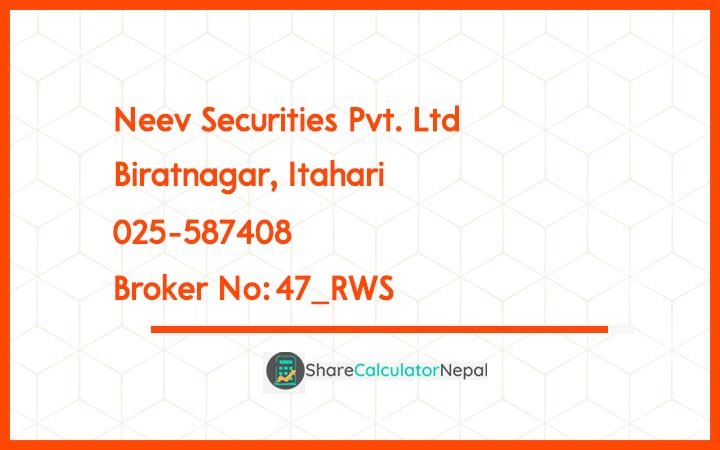 Neev Securities Pvt. Ltd