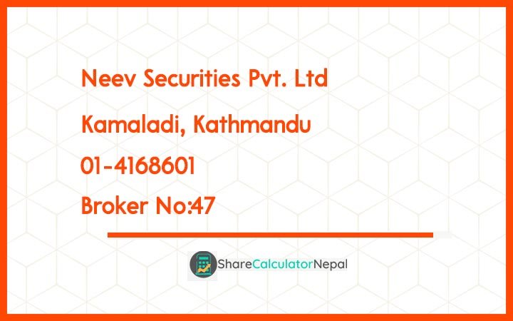 Neev Securities Pvt. Ltd