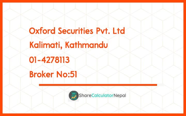 Oxford Securities Pvt. Ltd