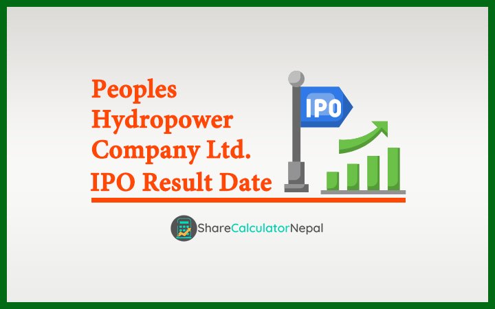 People's Hydropower Company Limited IPO Result Date