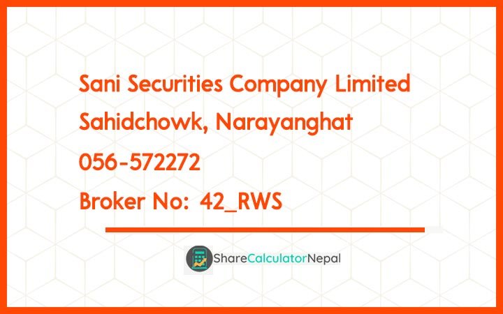 Sani Securities Company Limited
