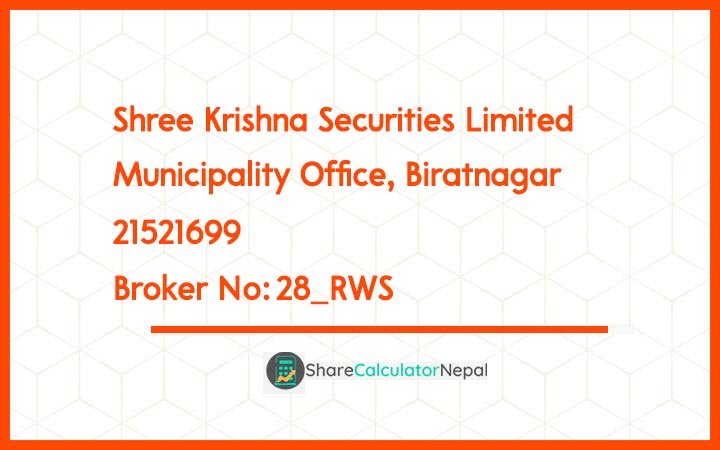 Shree Krishna Securities Limited