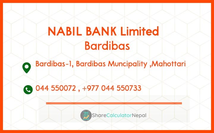 NABIL BANK Limited (NABIL) - Attariya