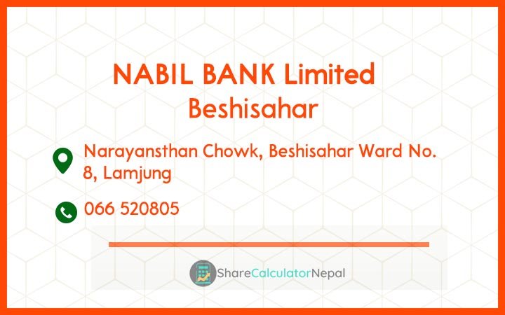Nabil Bank Limited Beshisahar