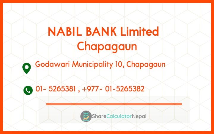 NABIL BANK Limited (NABIL) - Bulingtar