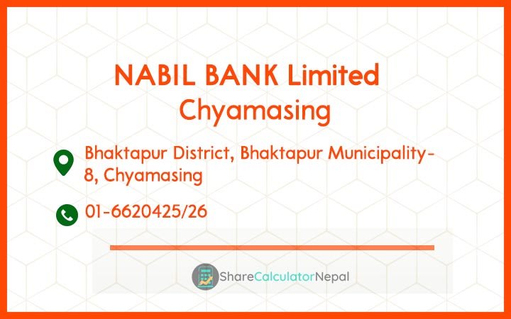 NABIL BANK Limited (NABIL) - Chabahil