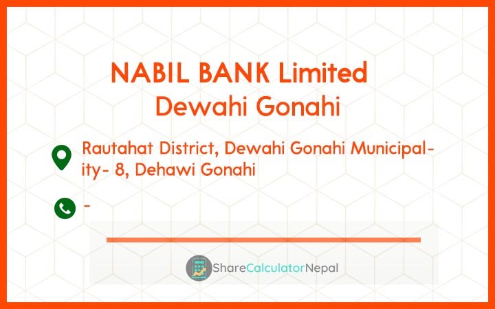 NABIL BANK Limited (NABIL) - Charikot