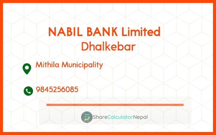 NABIL BANK Limited (NABIL) - Chhathar