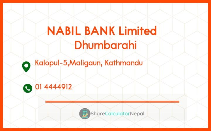 NABIL BANK Limited (NABIL) - Damak
