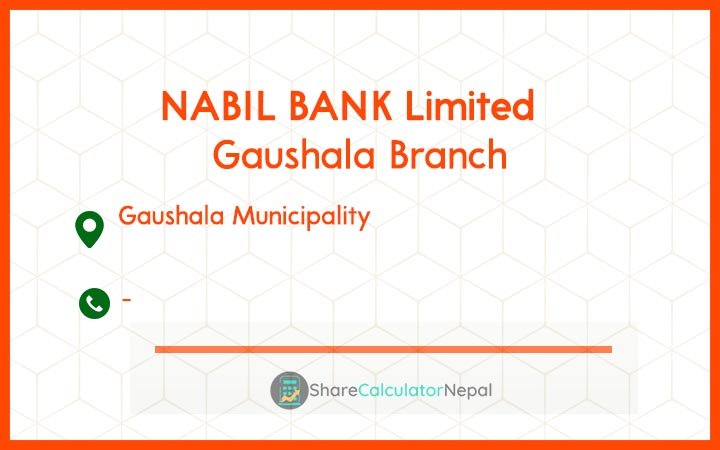 NABIL BANK Limited (NABIL) - Dhulikhel
