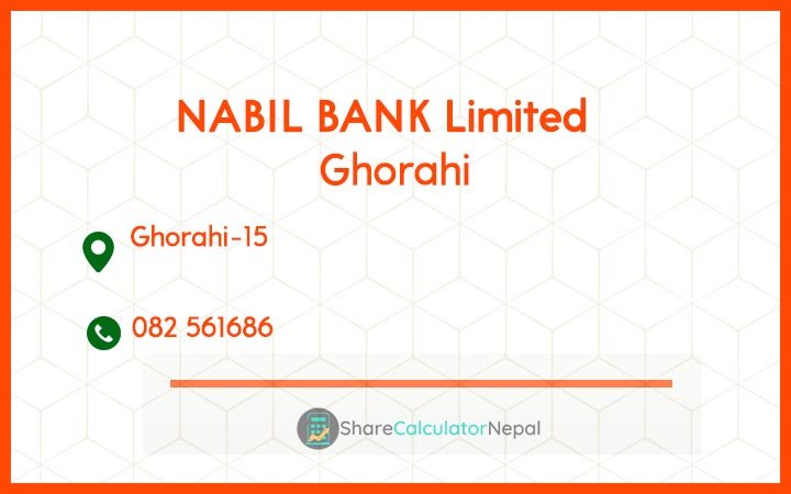 Nabil Bank Limited Ghorahi