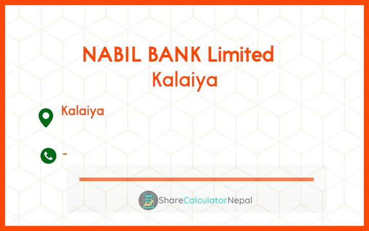 NABIL BANK Limited (NABIL) - Imadol