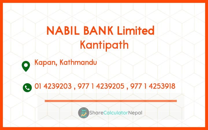 NABIL BANK Limited (NABIL) - Jorpati