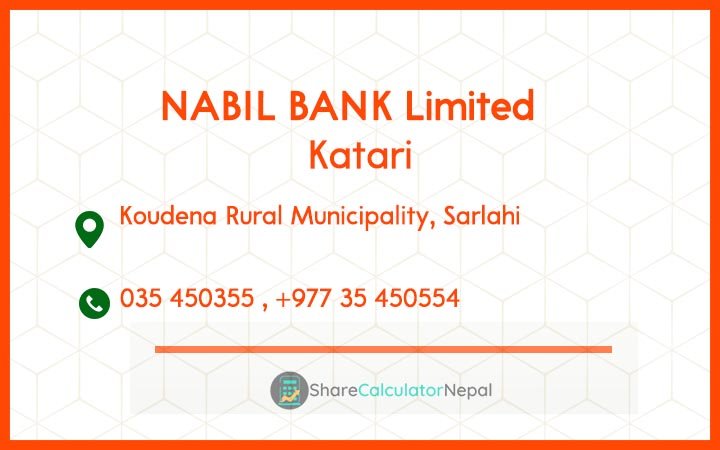 NABIL BANK Limited (NABIL) - Kalanki