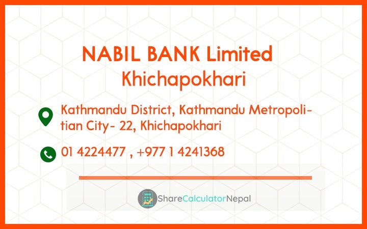 NABIL BANK Limited (NABIL) - Kandaghari