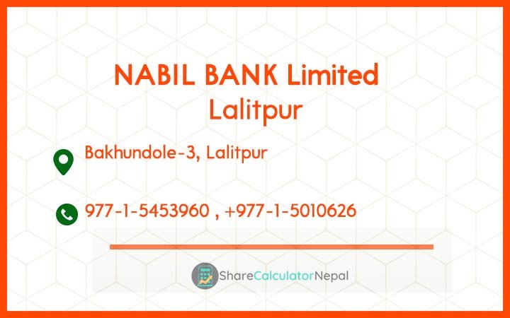 NABIL BANK Limited (NABIL) - Khichapokhari