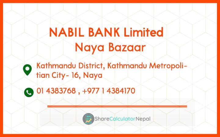 NABIL BANK Limited (NABIL) - Mandikhatar