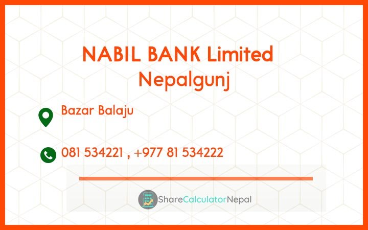 NABIL BANK Limited (NABIL) - Mirchaiya