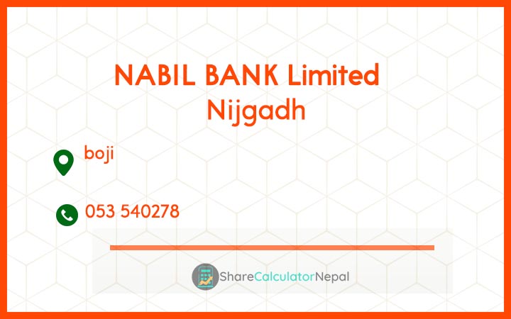 NABIL BANK Limited (NABIL) - Murgiya