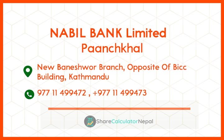 Nabil Bank Limited Paanchkhal