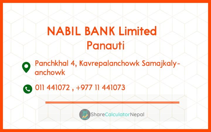 NABIL BANK Limited (NABIL) - Narayanpur