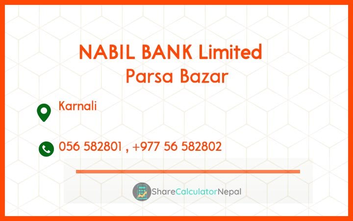 NABIL BANK Limited (NABIL) - Nepalgunj