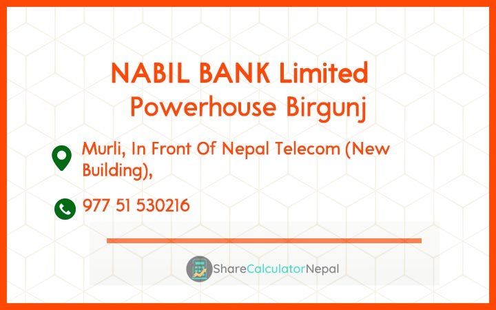 NABIL BANK Limited (NABIL) - Palata